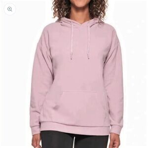 Andrew Marc NY Women's Cozy Cotton Blend Kangaroo Pocket Hoodie
